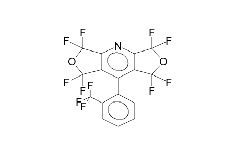 1,1,3,3,5,5,7,7-OCTAFLUORO-8-(2-TRIFLUOROMETHYLPHENYL)-1,3,5,7-TETRAHYDRO(DIFURO)[3,4-B; 3,4-E]PYRIDINE