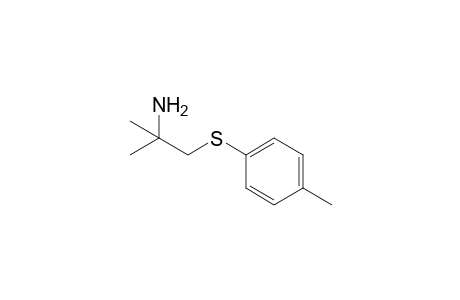 2-methyl-1-[(4-methylphenyl)thio]-2-propanamine
