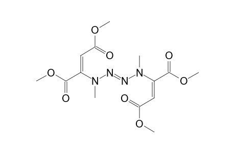 [4-(trans-1,2-dicarboxyvinyl)-1,4-dimethyl-2-tetrazeno]maleic acid, tetramethyl ester