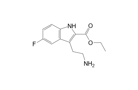 3-(2-Aminoethyl)-5-fluoro-1H-indole-2-carboxylic acid ethyl ester