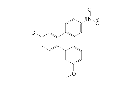 3-(4'-Nitrophenyl)-4-(3''-methoxyphenyl)-1-chlorobenzene