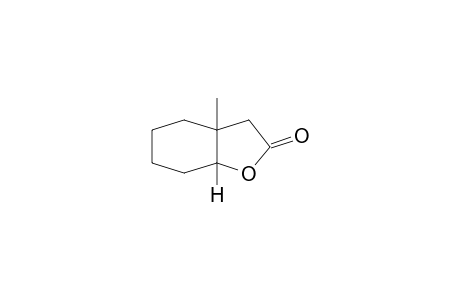 2(3H)-BENZOFURANONE, HEXAHYDRO-3A-METHYL-