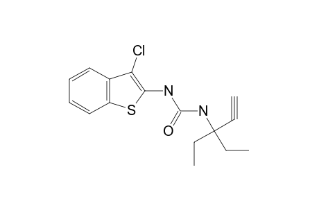 1-(3-chlorobenzo[b]thien-2-yl)-3-(1,1-diethyl-2-propynyl)urea