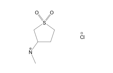 N-methyltetrahydro-3-thiophenamine, 1,1-dioxide, hydrochloride