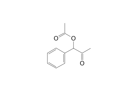 Acetic acid 2-oxo-1-phenyl-propyl ester