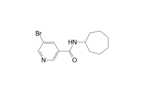 5-Bromo-N-cycloheptyl-nicotinamide