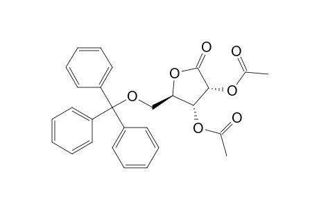 D-Ribonic acid, 5-o-(triphenylmethyl)-, .gamma.-lactone, 2,3-diacetate