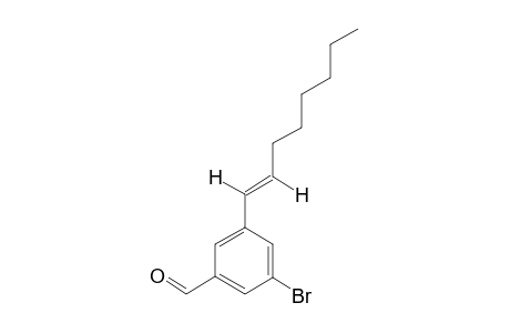 (E)-3-BrOMO-5-(OCT-1-YL)-BENZALDEHYDE