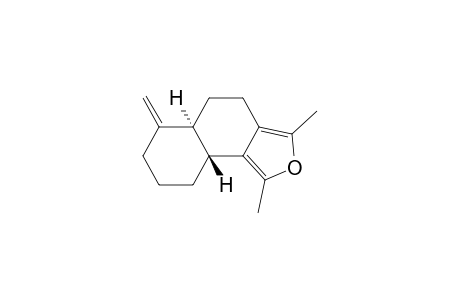 Naphtho[1,2-c]furan, 4,5,5a,6,7,8,9,9a-octahydro-7,9a-dimethyl-6-methylene-, (5a.alpha.,7.beta.,9a.beta.)-(.+-.)-