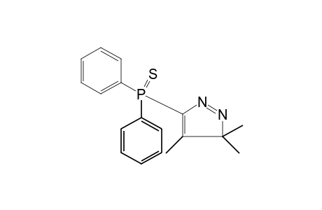 diphenyl(3,3,4-trimethyl-3H-pyrazol-5-yl)phosphine sulfide