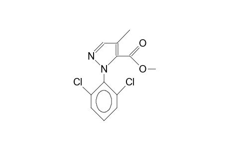 2-(2,6-dichlorophenyl)-4-methyl-pyrazole-3-carboxylic acid methyl ester