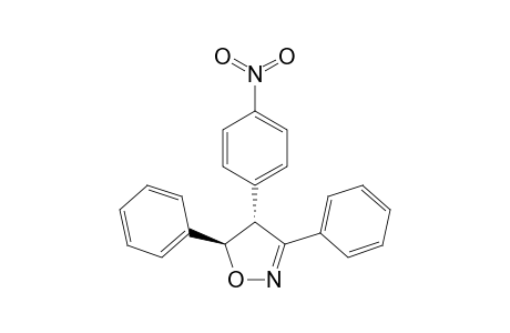 trans-4-(4-nitrophenyl)-3,5-di-phenyl-4,5-dihydroisoxazole