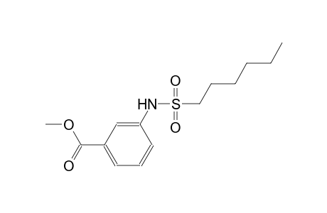 benzoic acid, 3-[(hexylsulfonyl)amino]-, methyl ester