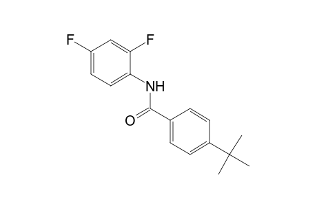 4-tert-butyl-2',4'-difluorobenzanilide