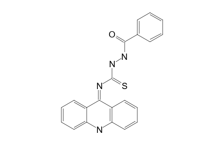 4-(9',10'-DIHYDROACRIDIN-9'-YLIDENE)-1-(BENZOYL)-THIOSEMICARBAZIDE