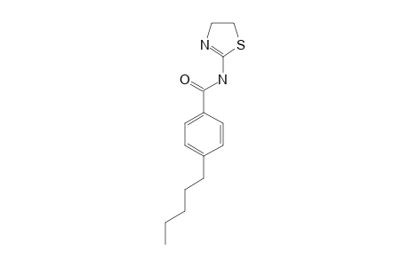 p-pentyl-N-(2-thiazolin-2-yl)benzamide