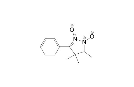 4H-Pyrazole, 3,4,4-trimethyl-5-phenyl-, 1,2-dioxide