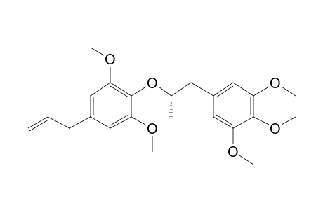 (S)-5-Allyl-1,3-dimethoxy-2-((1-(3,4,5-trimethoxyphenyl)propan-2-yl)oxy)benzene