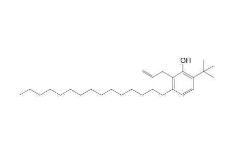 2-Allyl-6-tert-butyl-3-pentadecyl-phenol