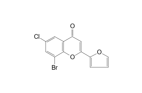 8-bromo-6-chloro-2-(2-furyl)chromone