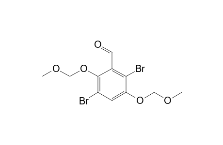 2,5-Dibromo-3,6-bis(methoxymethoxy)benzaldehyde