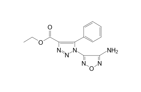 1-(4-Amino-furazan-3-yl)-5-phenyl-1H-[1,2,3]triazole-4-carboxylic acid ethyl ester