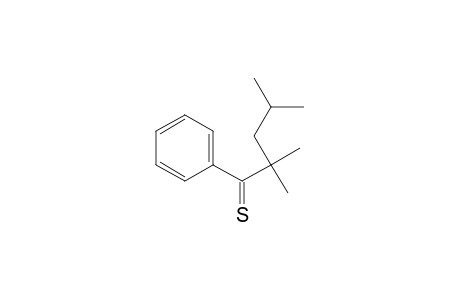 1-Pentanethione, 2,2,4-trimethyl-1-phenyl-