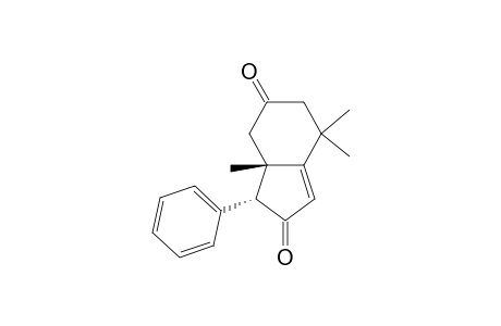 (3-S*,3A-S*)-3A,7,7-TRIMETHYL-3-PHENYL-3A,4,6,7-TETRAHYDRO-3-H-INDENE-2,5-DIONE