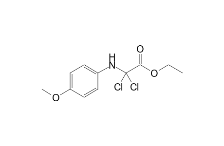 Ethyl 2,2-dichloro-2-[(4'-methoxyphenyl)amino]acetate