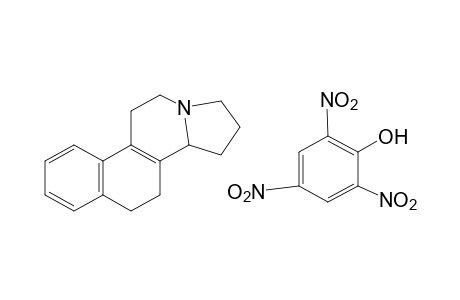 1,2,3,3A,4,5,10,11-Octahydronaphtho[1,2-G]indolizine, picrate