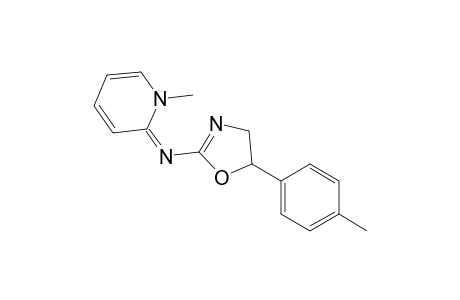 2-(1-Methyl-1,2-dihydropyridylidene)amino-5-(4-methylphenyl)oxazoline