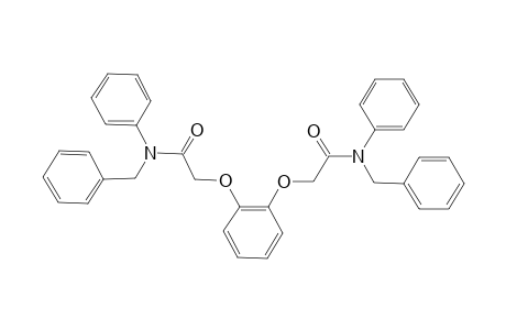 Acetamide, 2,2'-[1,2-phenylenebis(oxy)]bis[N-phenyl-N-(phenylmethyl)-
