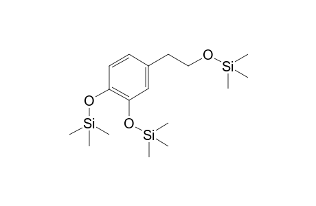 (2-(3,4-Bis[(trimethylsilyl)oxy]phenyl)ethoxy)(trimethyl)silane