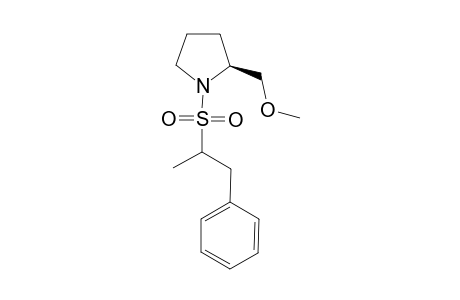 (S)-2-(Methoxymethyl)-1-[(1'-methyl-2'-phenylethyl)sulfonyl]-pyrrolidine