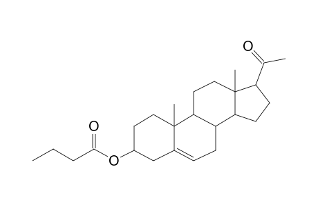 5-Pregnen-3.beta.-ol-20-one, butyrate