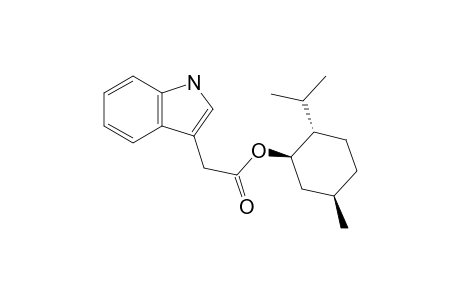 (1R,2S,5R)-2-Isopropyl-5-methylcyclohexyl-2-(1H-indol-3-yl)-acetate