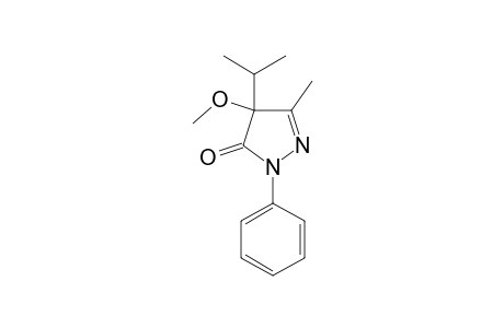 4-Isopropyl-4-methoxy-1-phenyl-pyrazol-5-on