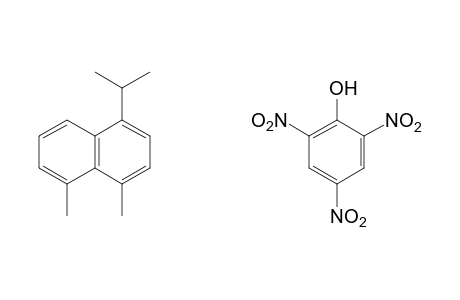 4,5-dimethyl-1-isopropylnaphthalene, picrate