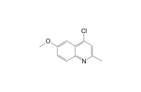 6-Methoxy-4-chloroquinalidine