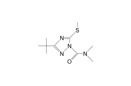 1H-1,2,4-Triazole-1-carboxamide, 3-(1,1-dimethylethyl)-N,N-dimethyl-5-(methylthio)-