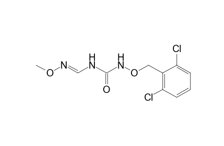 1-[(2,6-DICHLOROBENZYL)OXY]-3-FORMYLUREA, 3-(O-METHYLOXIME)