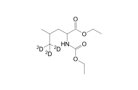 [5,5,5-trideutero]leucine N(O)-ethoxycarbonyl ethyl ester