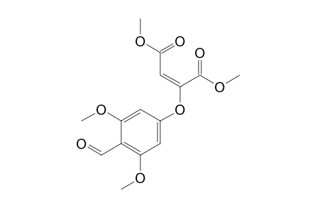 (E/Z)-Dimethyl 2-(4-formyl-3,5-dimethoxyphenyloxy)-2-buten-1,4-dioate