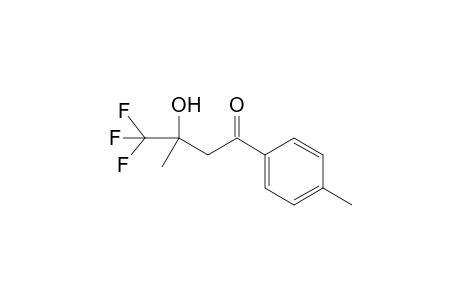 4,4,4-Triflulro-3-hydroxy-3-methyl-1-(4-methylphenyl)butan-1-one