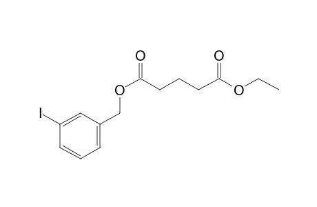 Glutaric acid, ethyl 3-iodobenzyl ester