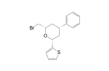 Rel-(2R,4R,6S)-6-Bromomethyl-4-phenyl-2-(thien-2-yl)-tetrahydropyran