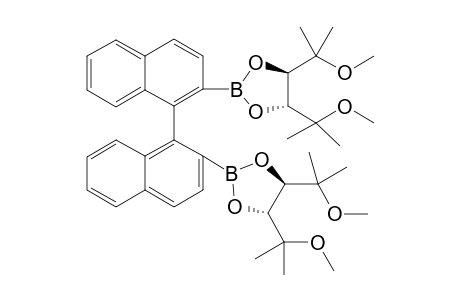 (.alpha.R,R,R,R,R)-2,2'-Bis[4,5-bis(4',4",5',5"-bis(methoxyprop-2-yl)-[1,3,2]-dioxaboracyclopentyl]-1,1'-binaphthyl