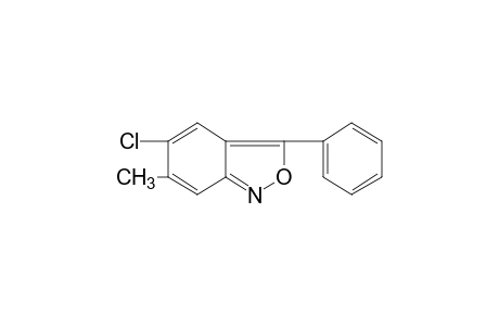 5-chloro-6-methyl-3-phenyl-2,1-benzisoxazole
