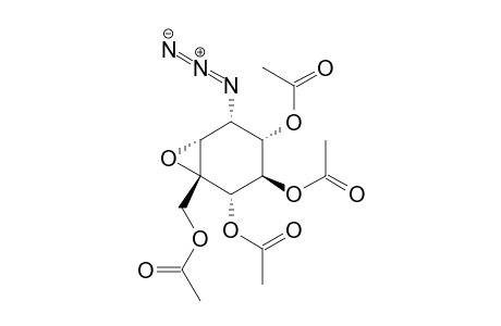 (1R,2S,3R,4S,5R,6R)-1-(Acetoxymethyl)-5-azido-7-oxa-bicyclo[4.1.0]heptane-2,3,4-triyl Triacetate