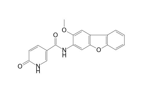 6-keto-N-(2-methoxydibenzofuran-3-yl)-1H-pyridine-3-carboxamide